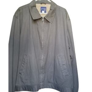 Vintage Gap Harrington Jacket Mens size XL Duck canvas Green Eclecticgrandpa Y2K